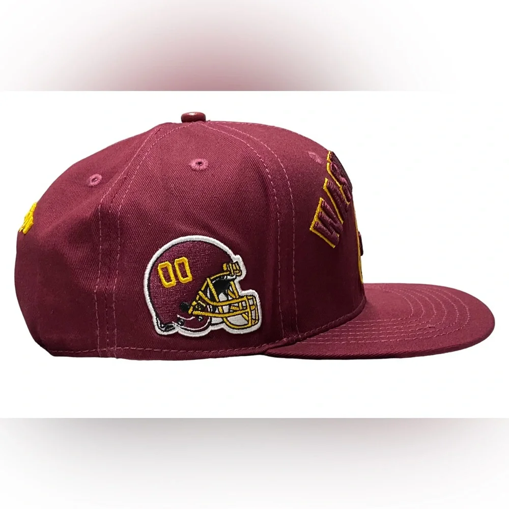 COPY - NEW  MENS PRO STANDARD NFL WASHINGTON FOOTBALL TEAM STACKED LOGO SNAPBACK - Picture 3 of 10